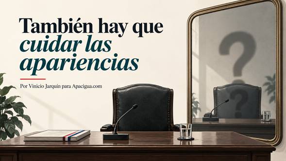 También hay que cuidar las apariencias